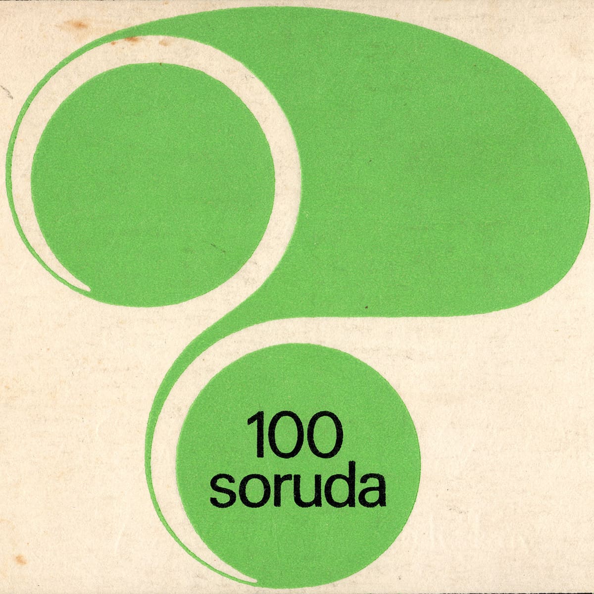 100 Soruda, Türkiye İktisat Tarihi, Gerçek Yayınevi, Kitap Kapağı, Sait Maden, 1969