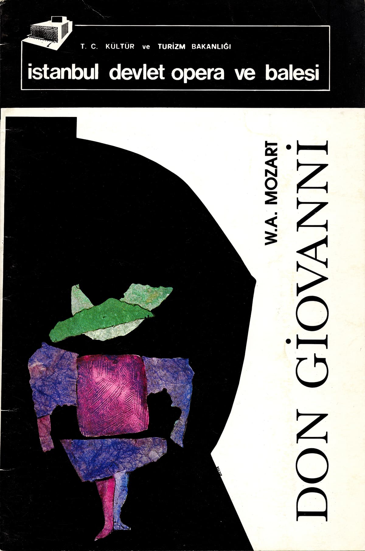 İstanbul Devlet Opera ve Balesi, Don Giovanni Operası Afişi, 1987-1988 Sezonu