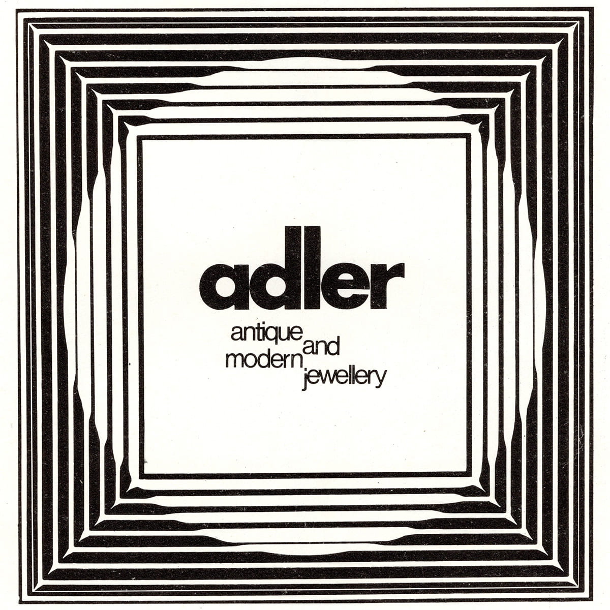 Adler Mücevherat Reklamı, İstanbul Hilton Magazine, Spring 1970, 1970