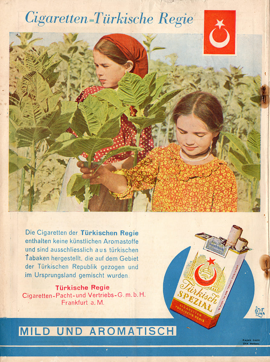 Tekel Sigara Reklamı, İktisadi Yürüyüş, Sayı: 283