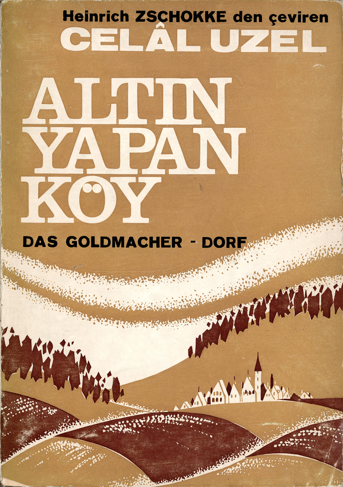 Altın Yapan Köy, Şark Matbaası, Kitap Kapağı