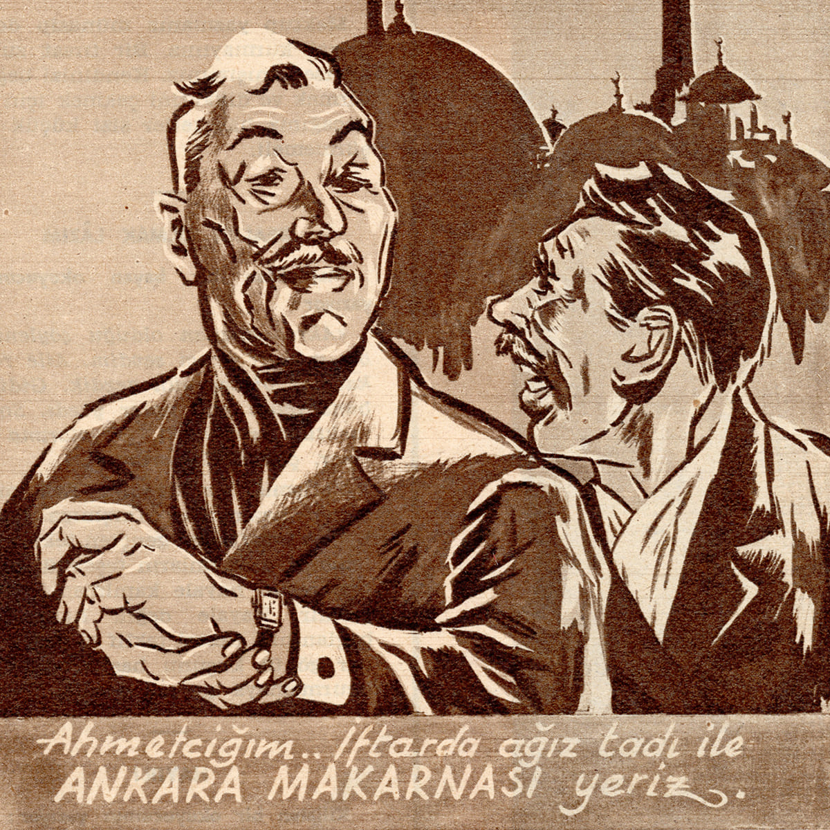 Ankara Makarnası Reklamı, Hayat, Yıl: 5, Sayı: 10, 1961