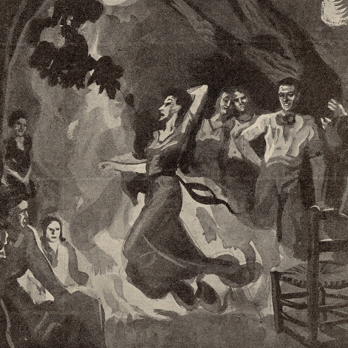 Ateş Gecesi, Bölüm: 8, Reşat Nuri, İllüstrasyon, Münif Fehim Özarman, 1940