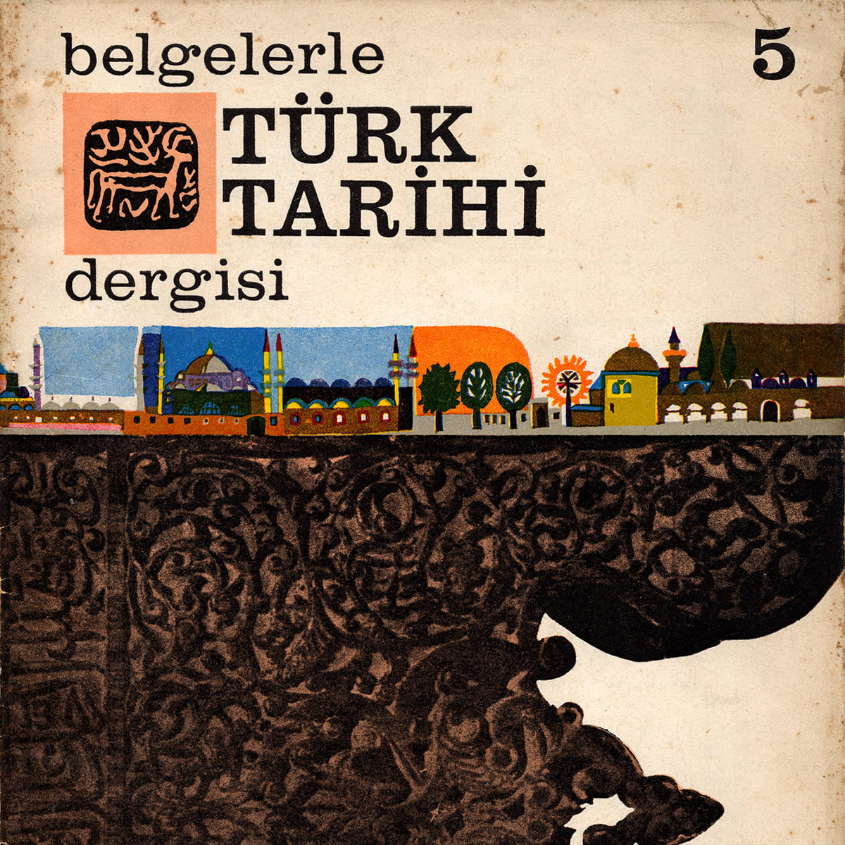 Belgelerle Türk Tarihi Dergisi, Sayı: 5, Dergi Kapağı, Demet Hamzaoğlu, 1968