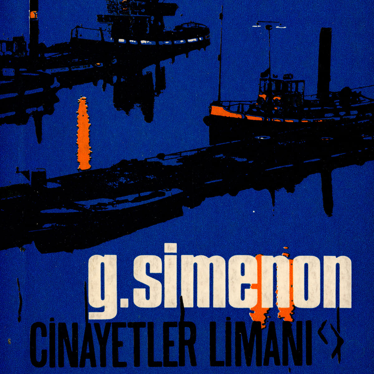 Cinayetler Limanı, Altın Kitaplar Yayınevi, Kitap Kapağı, Oral Orhon, 1971