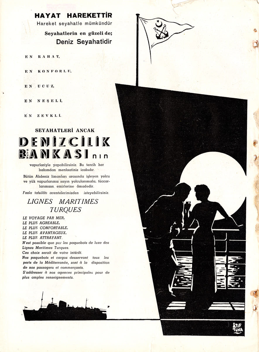 Denizcilik Bankası Reklamı, İktisadi Yürüyüş, Sayı: 305