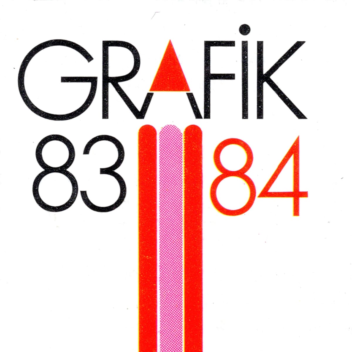 GMK 4. Grafik Ürünler Sergisi Afişi, Selahattin Ganiz, 1984