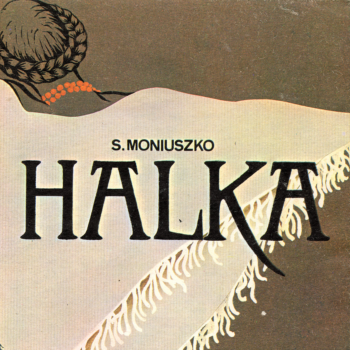 Halka Operası Afişi, Ankara Devlet Opera ve Balesi, Yücel Tanyeri, 1977