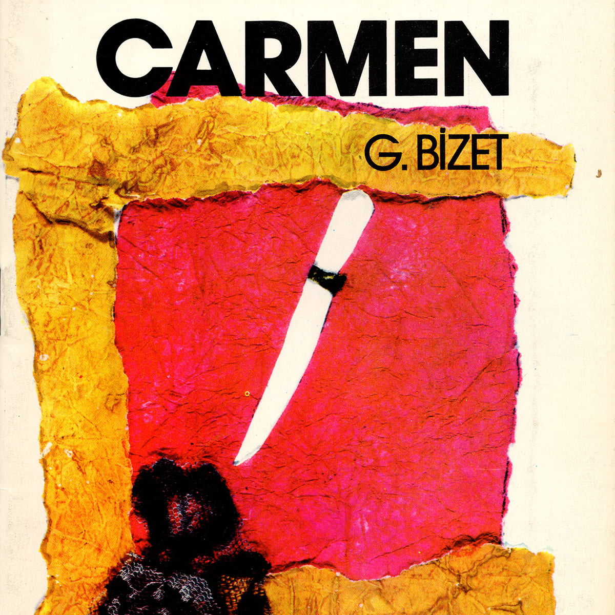 İstanbul Devlet Opera ve Balesi, Carmen Operası Afişi, 1985-1986 Sezonu, Ülya Tüfekçi, 1985