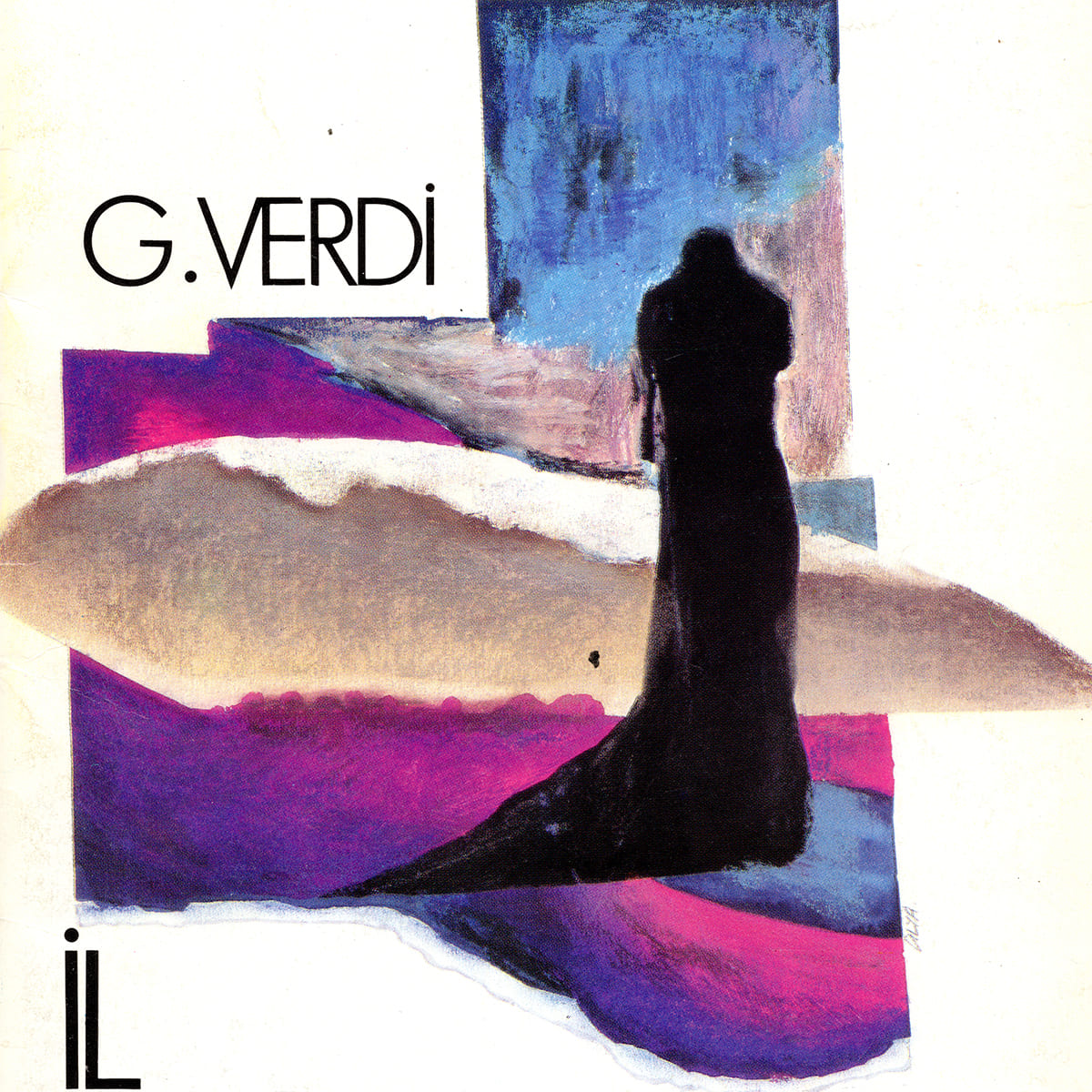 İstanbul Devlet Opera ve Balesi, İl Trovatore Operası Afişi, 1987-1989 Sezonu, Ülya Tüfekçi, 1987