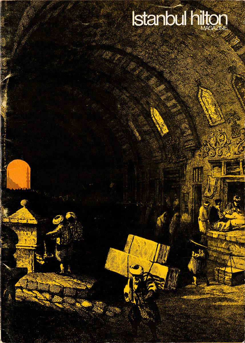 İstanbul Hilton Magazine, Fall 1970, Dergi Tasarımı, Kapak
