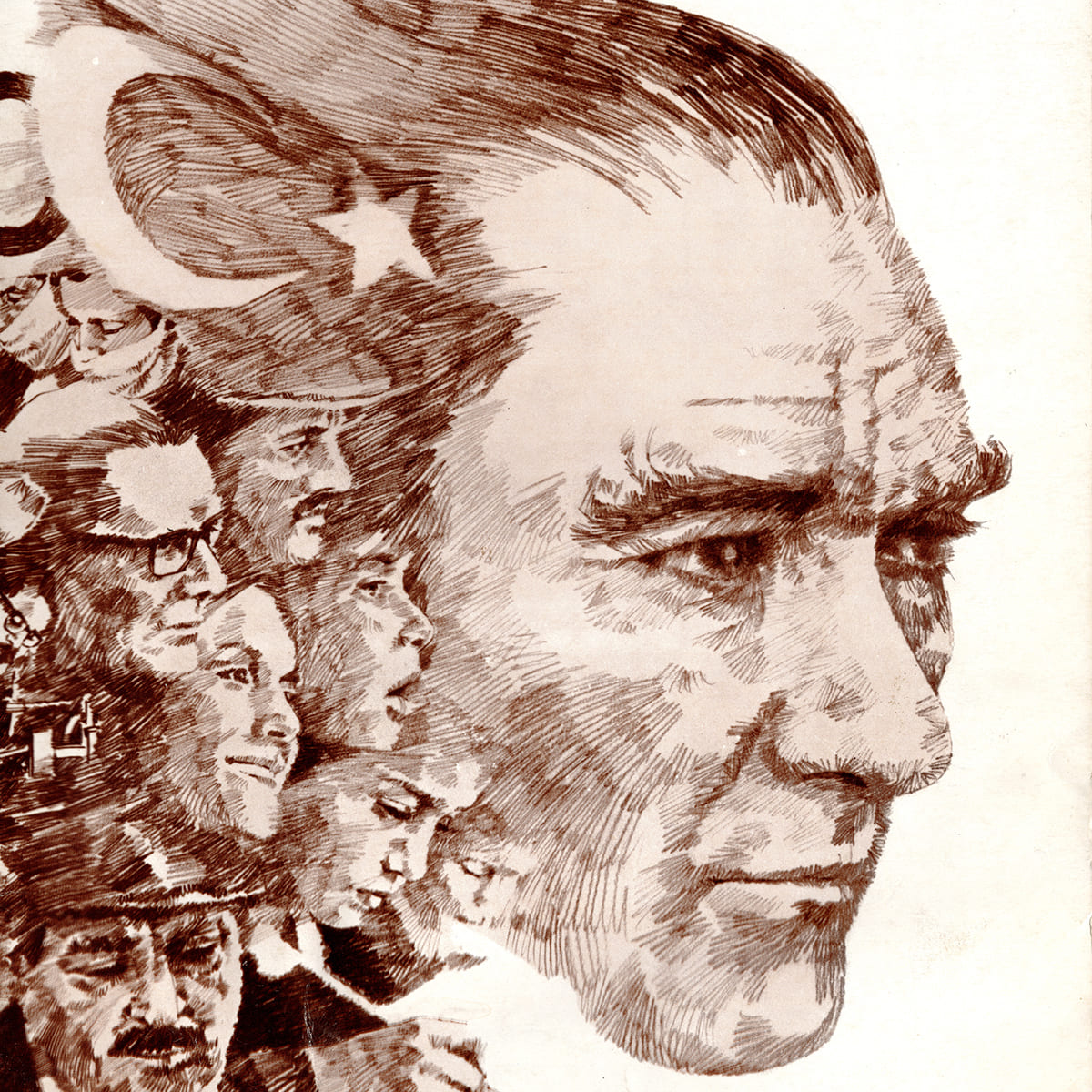 İstanbul Hilton Magazine, October 1973, Dergi Kapağı, Aydın Erkmen, 1973