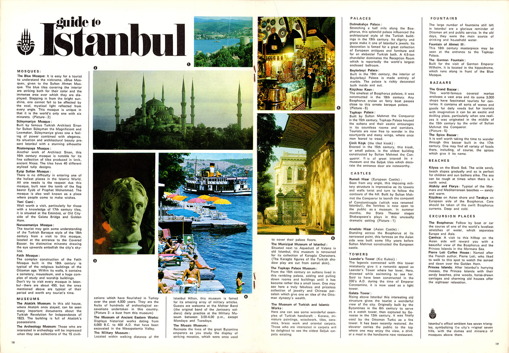 İstanbul Hilton Magazine, Spring 1970, Dergi Tasarımı, 2