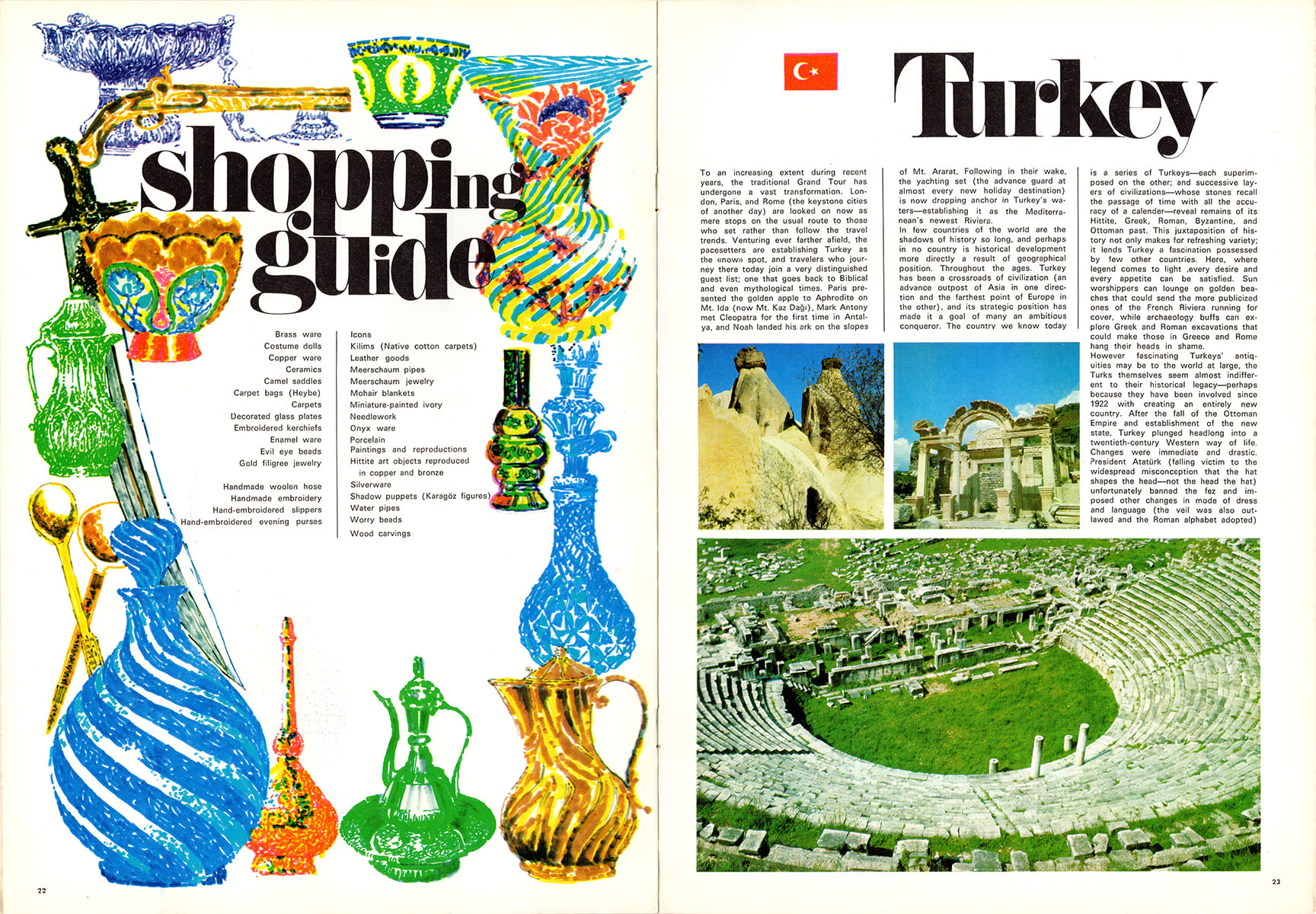 İstanbul Hilton Magazine, Spring 1970, Dergi Tasarımı, 3