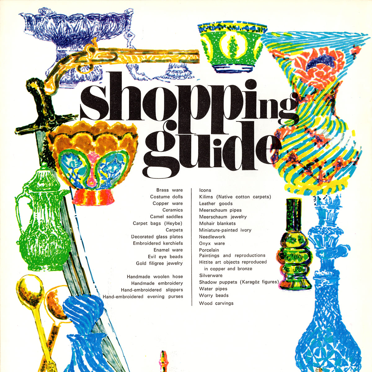 İstanbul Hilton Magazine, Spring 1970, Dergi Tasarımı, Aydın Erkmen, 1970