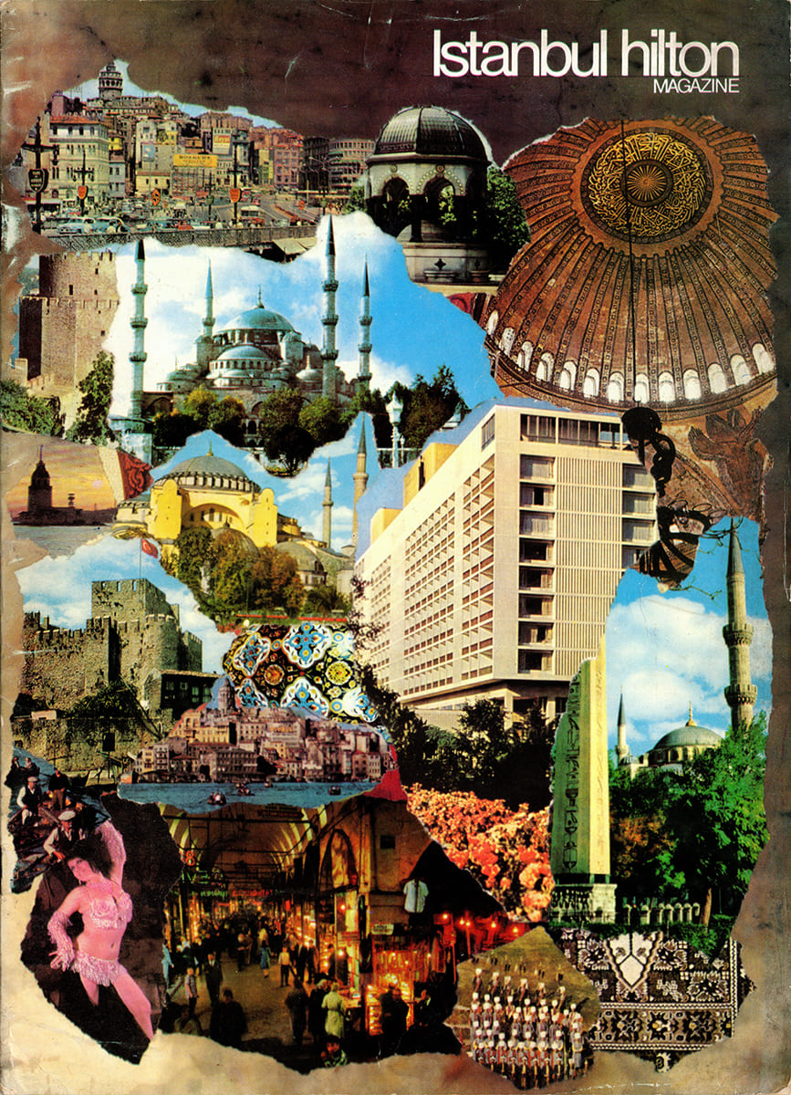 İstanbul Hilton Magazine, Spring 1970, Dergi Tasarımı, Kapak
