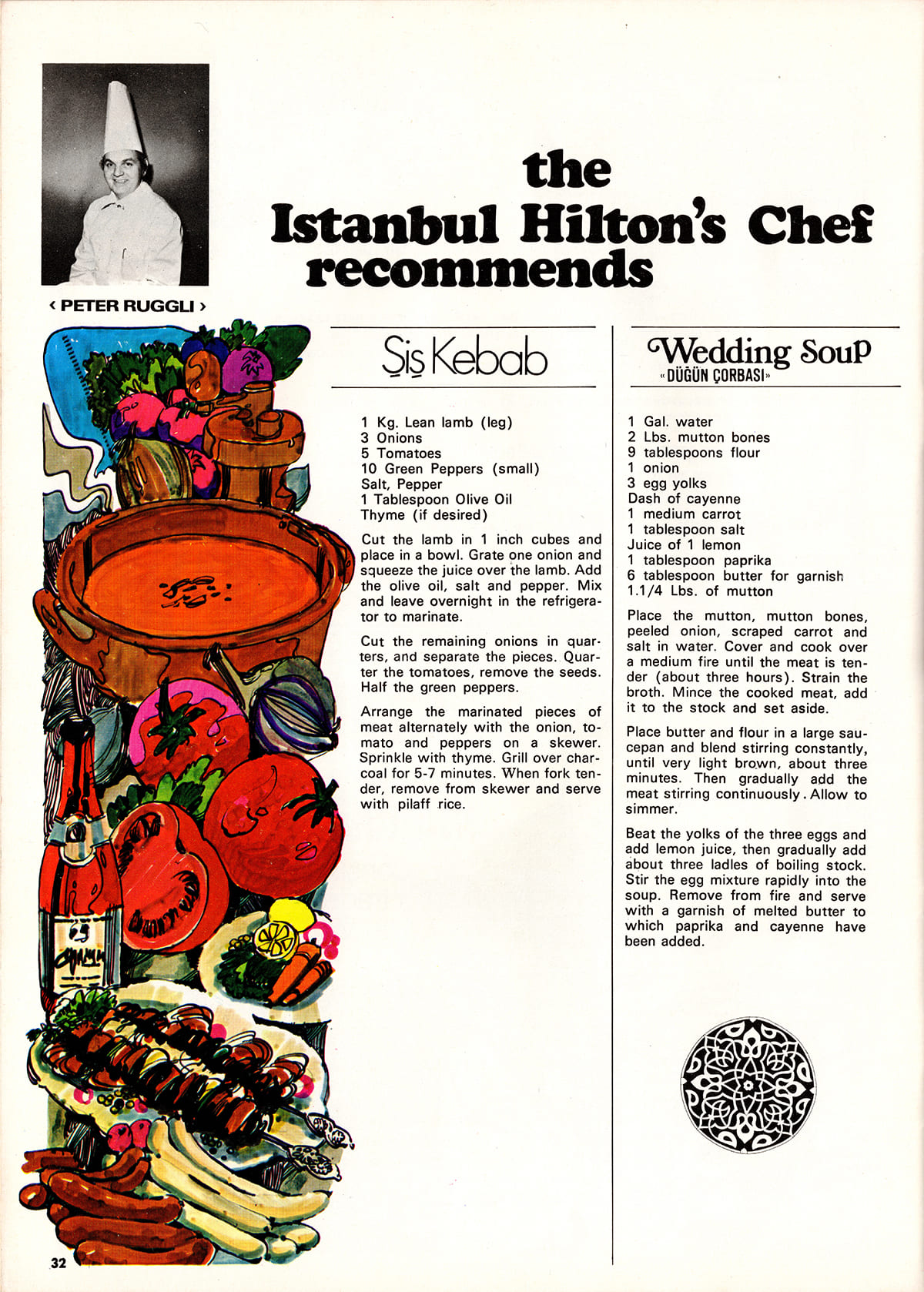 İstanbul Hilton Magazine, Spring 1972, Dergi Tasarımı, 3