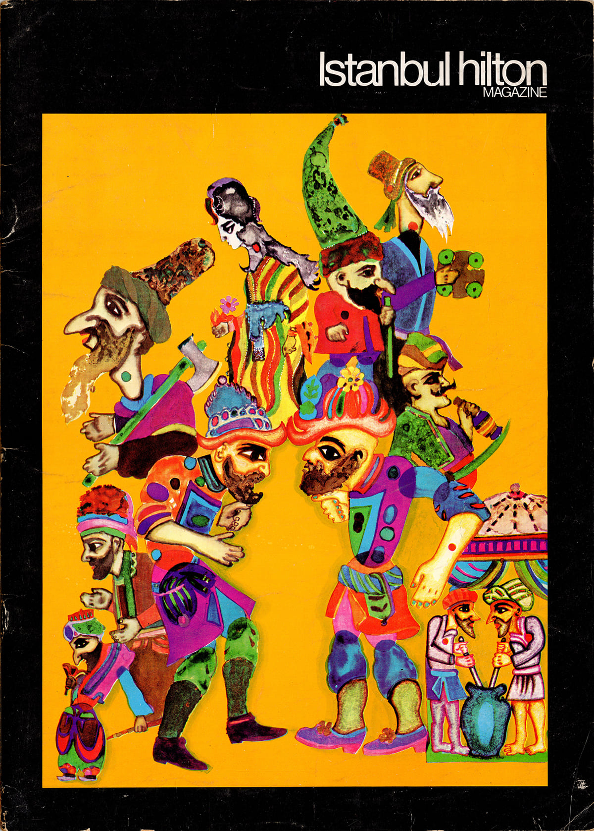 İstanbul Hilton Magazine, Summer 1970, Dergi Tasarımı, Kapak