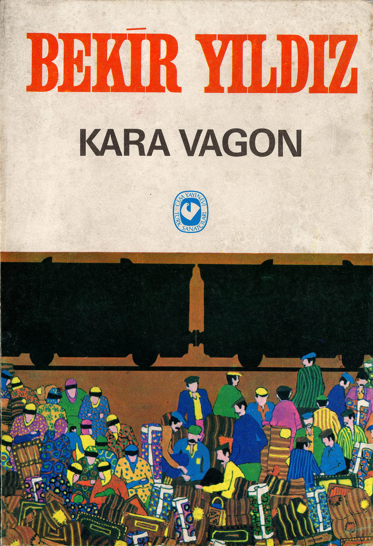 Kara Vagon, Cem Yayınevi, Kitap Kapağı