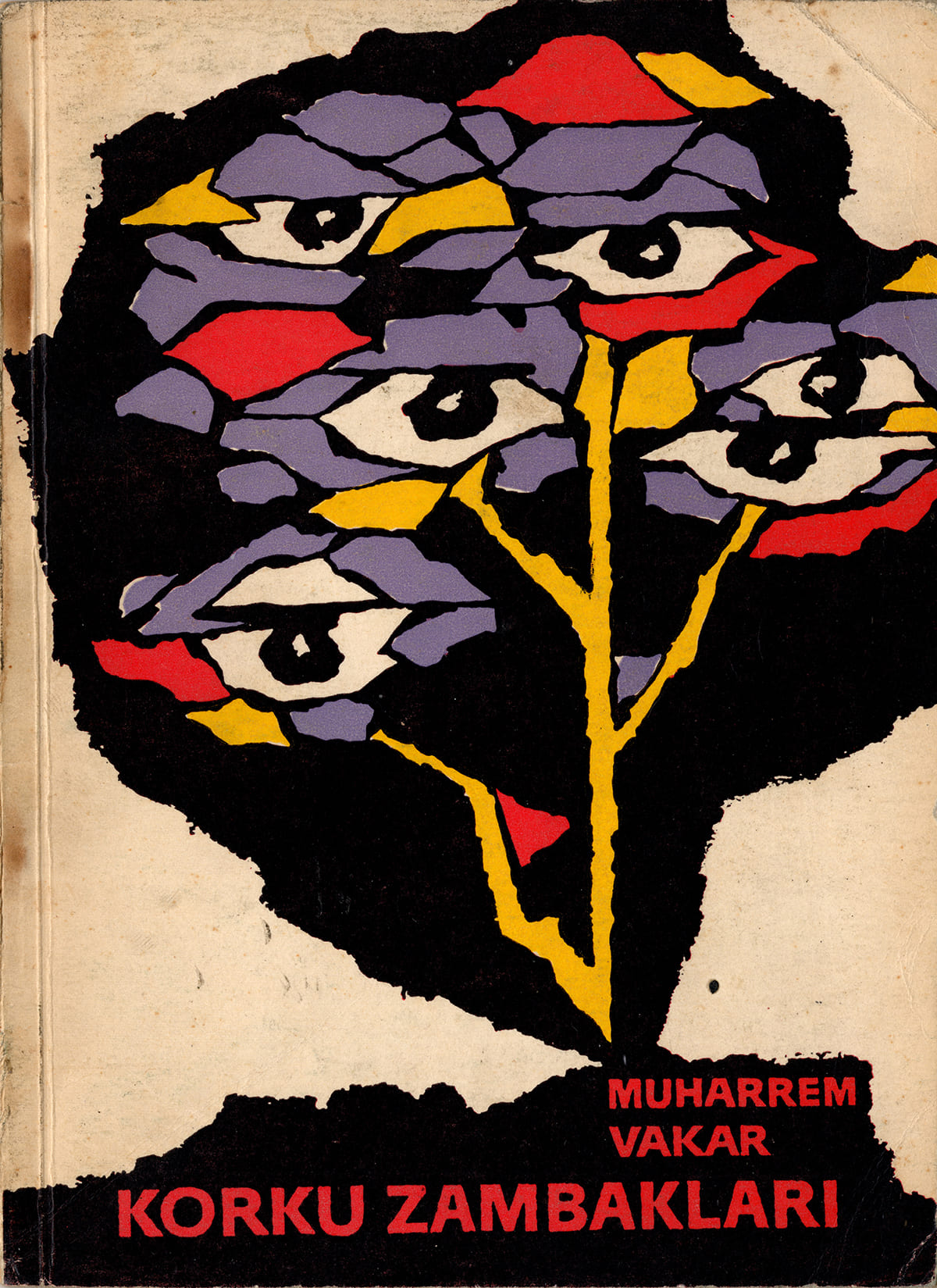 Korku Zambakları, Ahmet Sait Matbaası, Kitap Kapağı