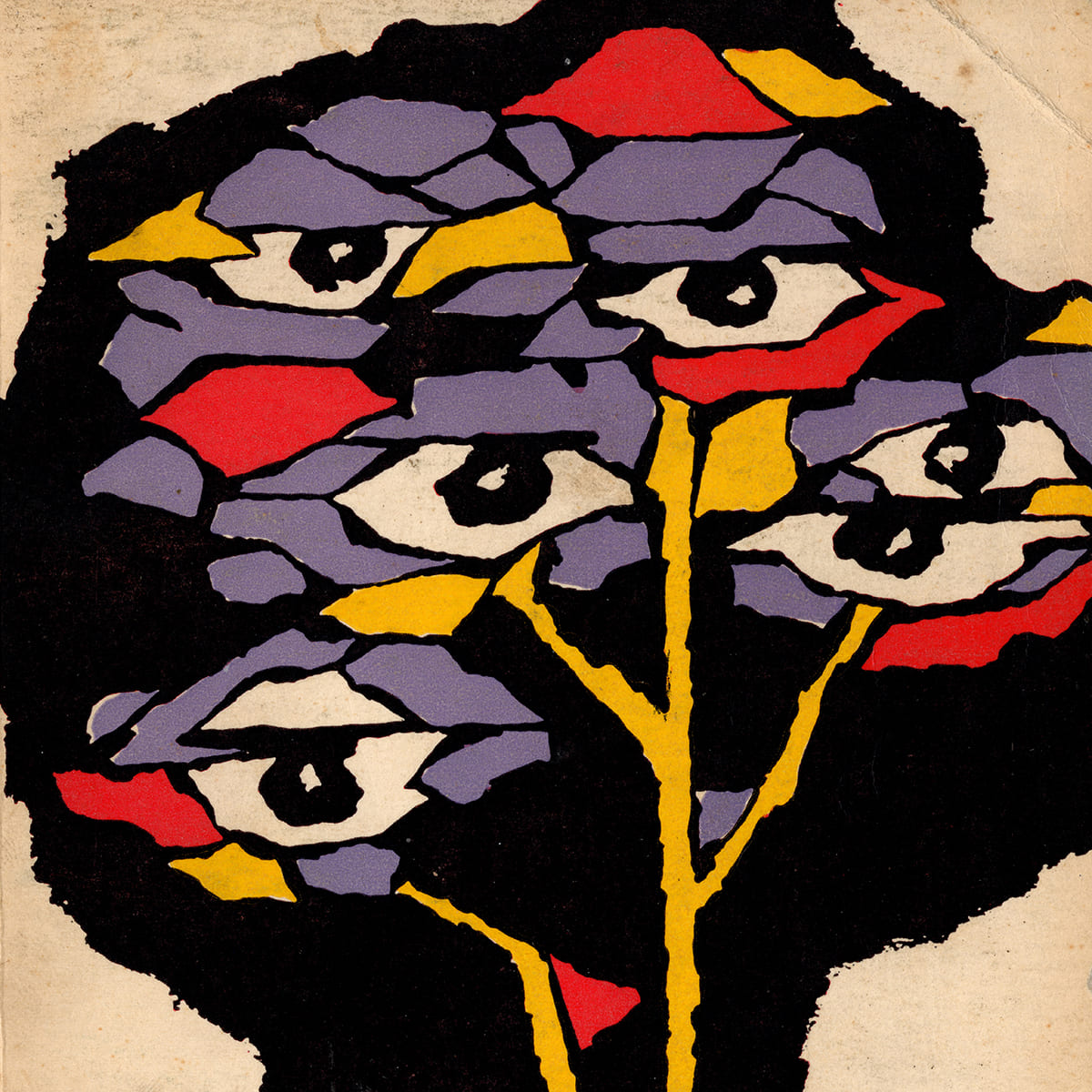 Korku Zambakları, Ahmet Sait Matbaası, Kitap Kapağı, Sait Maden, 1965