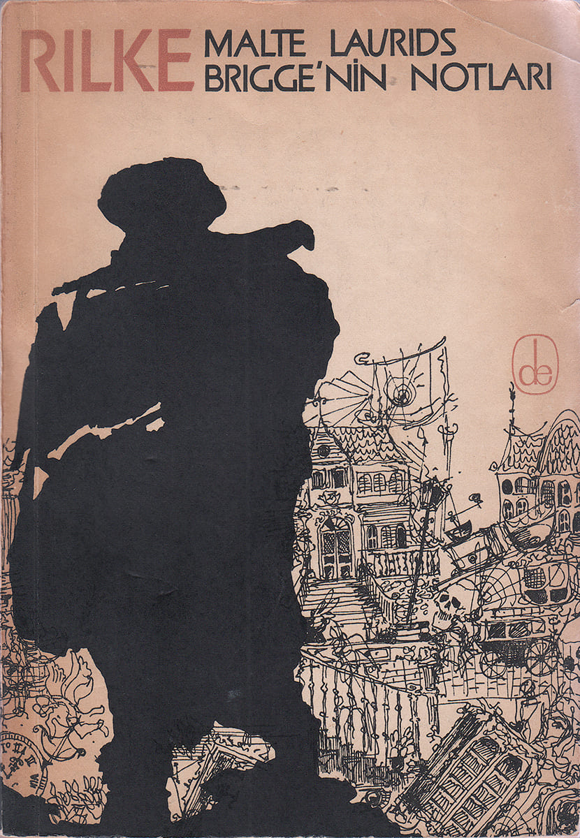 Malte Laurids Brigge'nin Notları, De Yayınevi, Kitap Kapağı, Ön