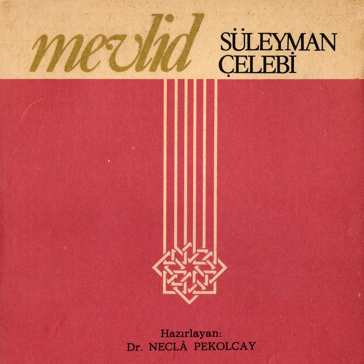 Mevlid, Dergah Yayınları, Kitap Kapağı, 1980