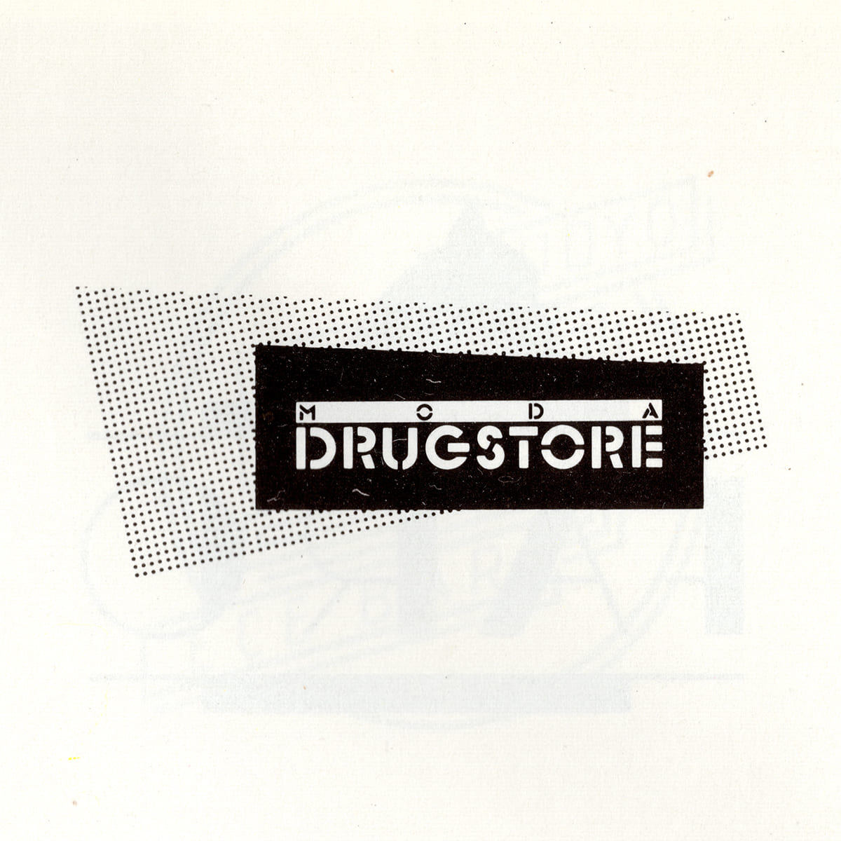 Moda Drugstore Logosu, Selçuk Cebecioğlu, Selçuk Cebecioğlu Grafik Tasarım, 1985