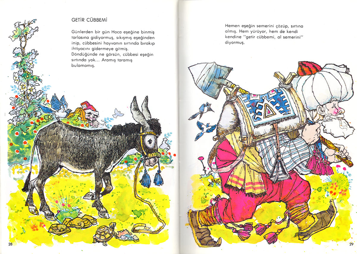 Nasreddin Hoca İllüstrasyonları, Tarihi Araştırmalar Vakfı İstanbul Araştırma Merkezi, 2