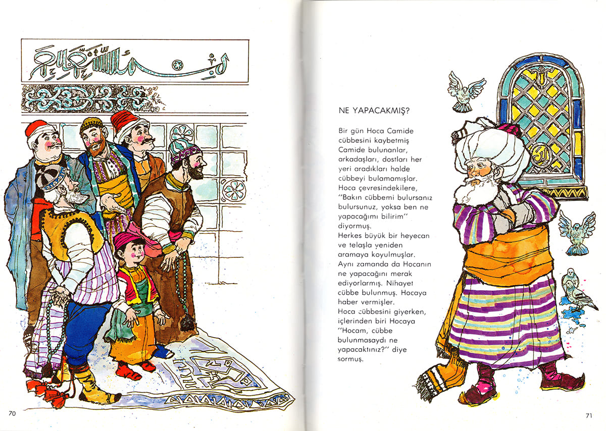 Nasreddin Hoca İllüstrasyonları, Tarihi Araştırmalar Vakfı İstanbul Araştırma Merkezi, 6