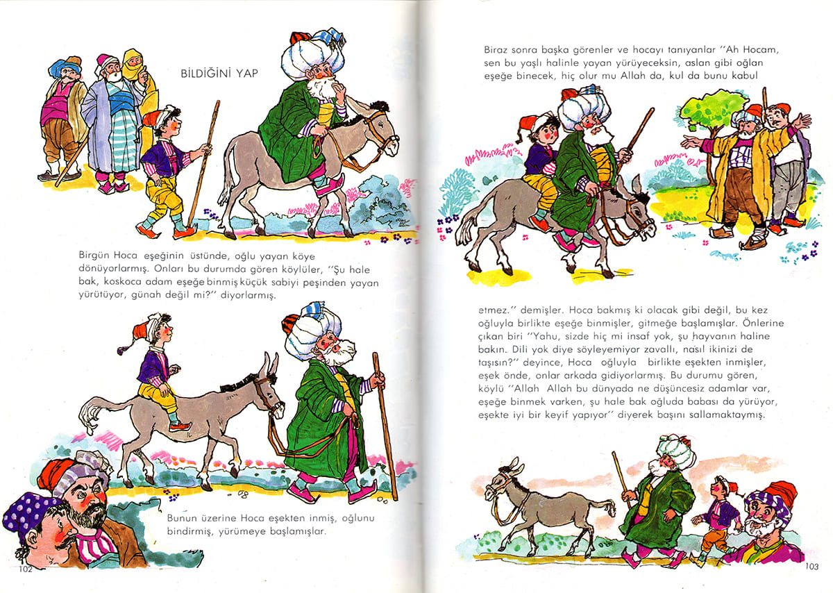 Nasreddin Hoca İllüstrasyonları, Tarihi Araştırmalar Vakfı İstanbul Araştırma Merkezi, 7