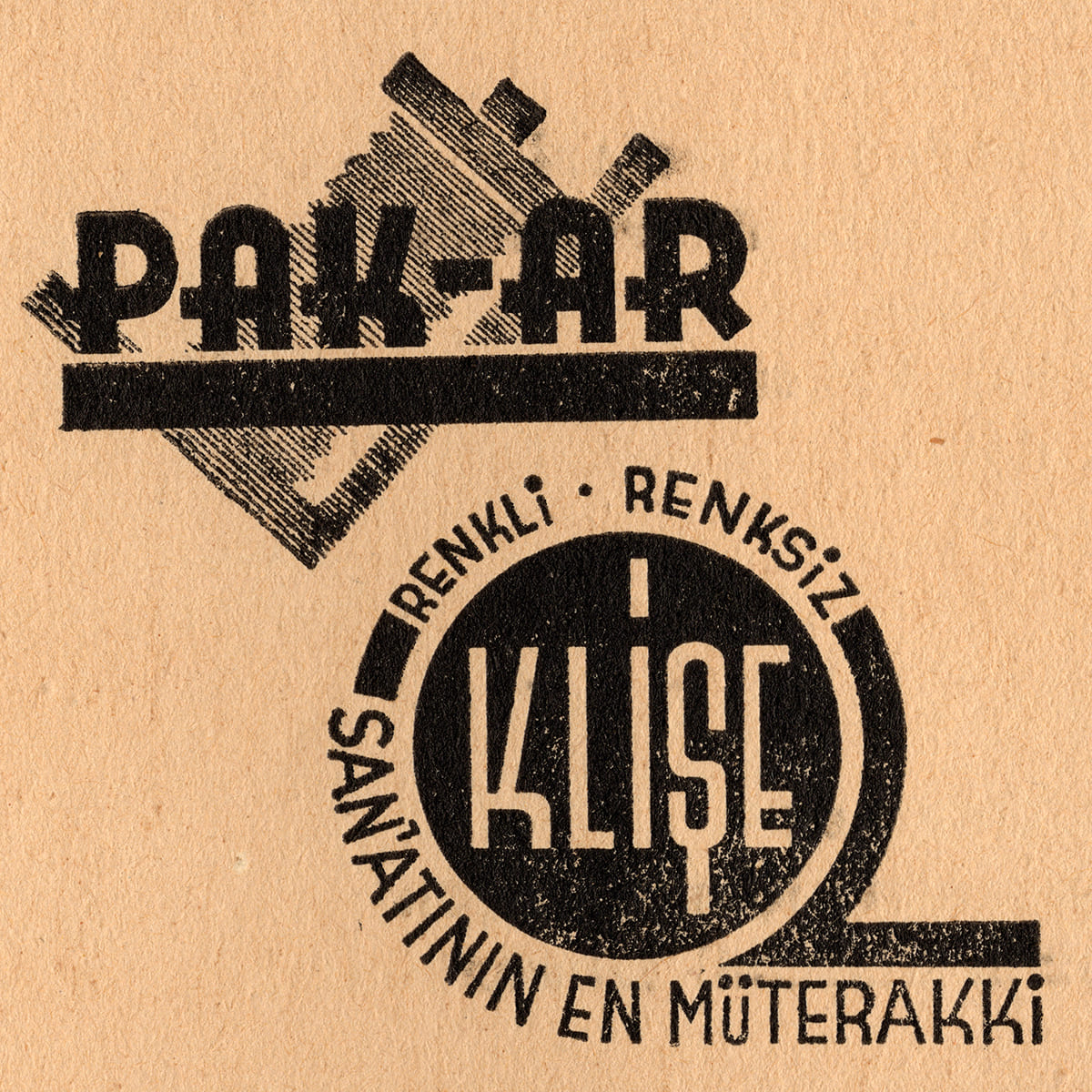 Pak-ar Klişe Atölyesi Reklamı, Yürüyüş, Sayı: 11, 1942