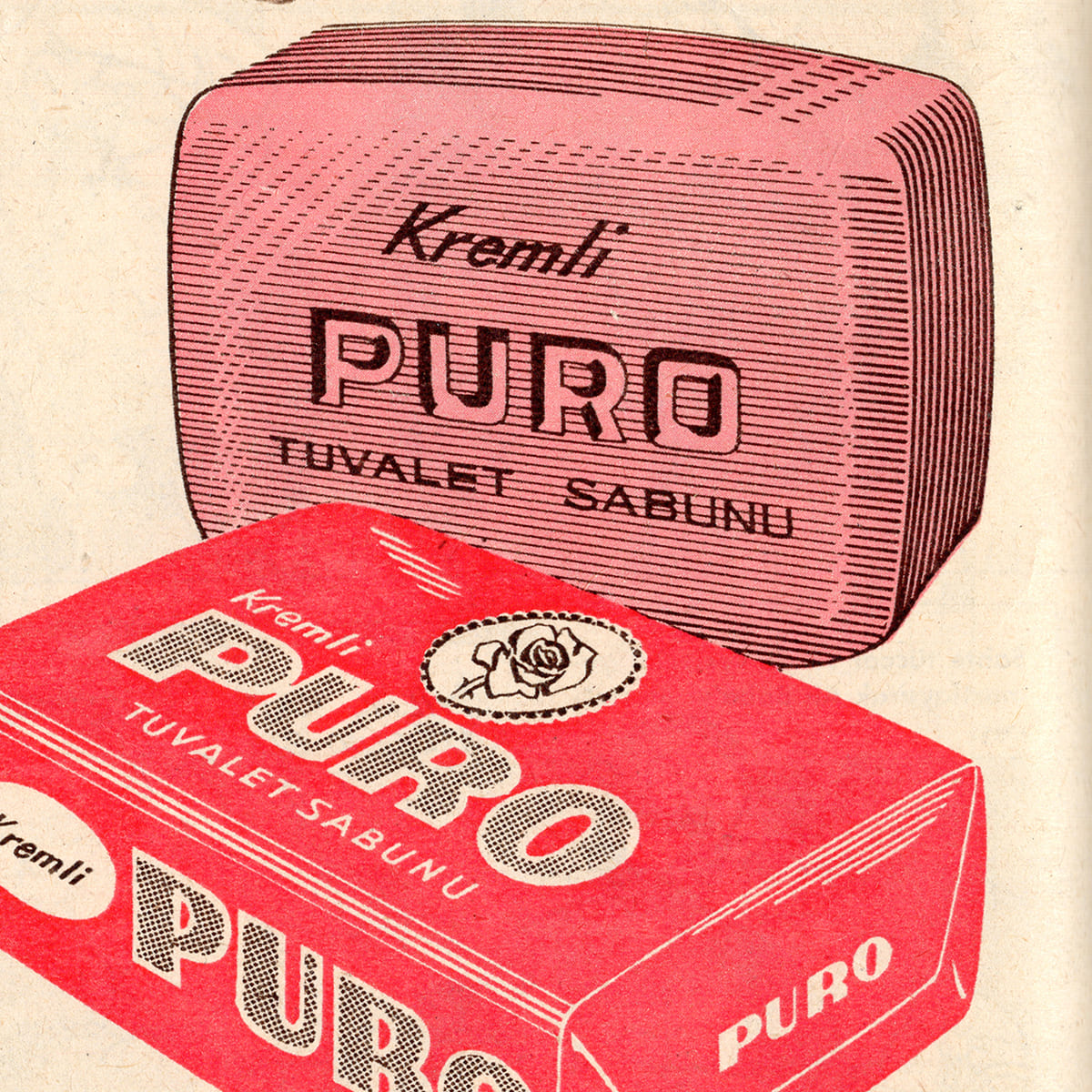 Puro Sabun Reklamı, Hayat, Yıl: 5, Sayı: 8, Faal Ajansı, 1961