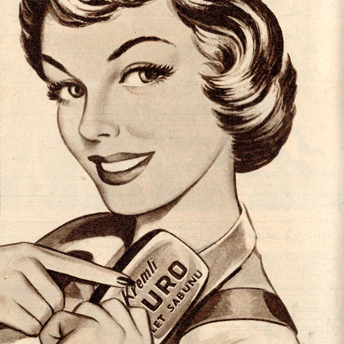 Puro Sabun Reklamı, Hayat, Yıl: 5, Sayı: 9, Faal Ajansı, 1961