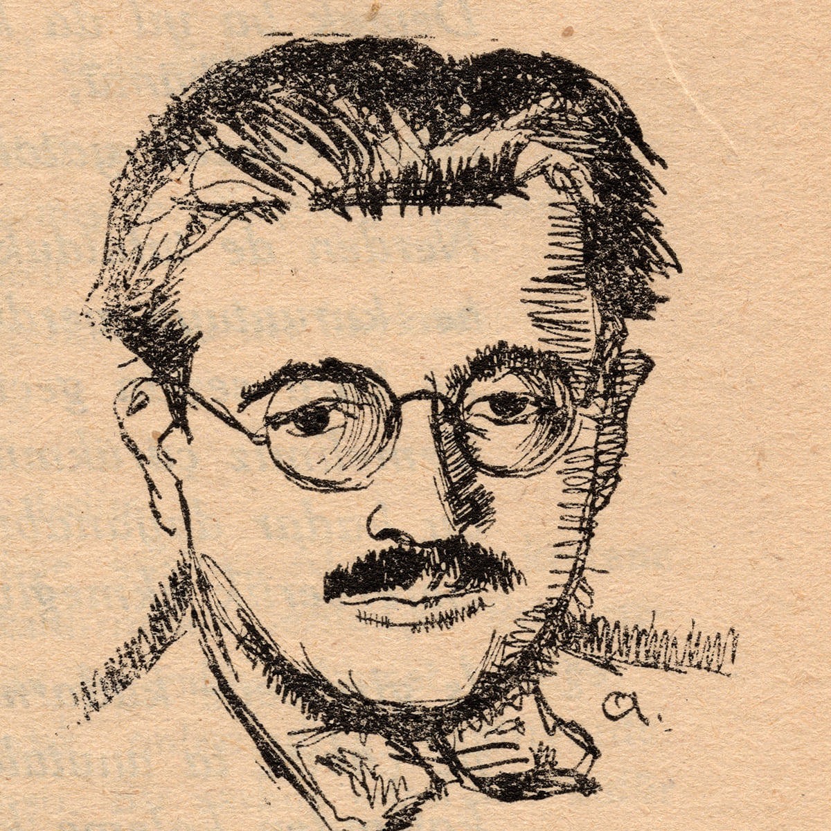 Sabahattin Ali Portresi, Yürüyüş, Sayı: 11, Agop Arad, 1942