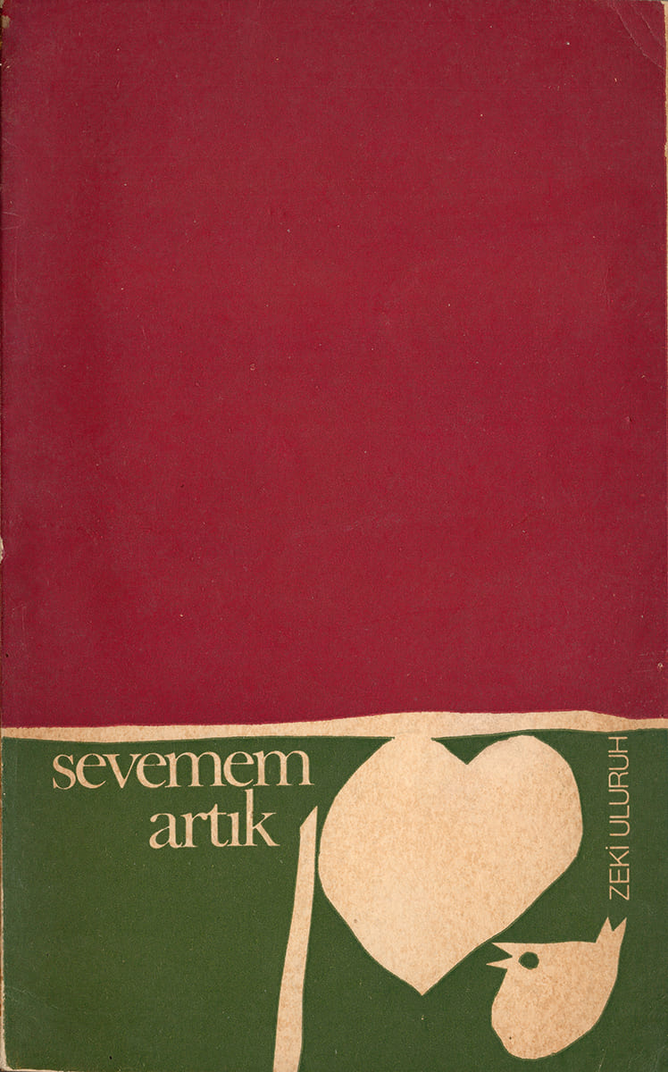 Sevemem Artık, Menteş Matbaası, Kitap Kapağı