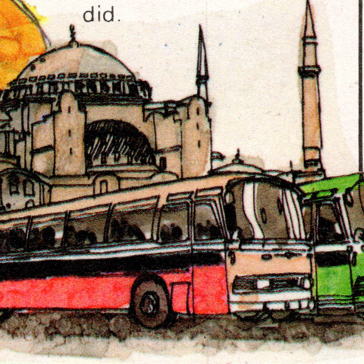 Sultan Turizm Reklamı, İstanbul Hilton Magazine, Fall 1970, Aydın Erkmen, 1970