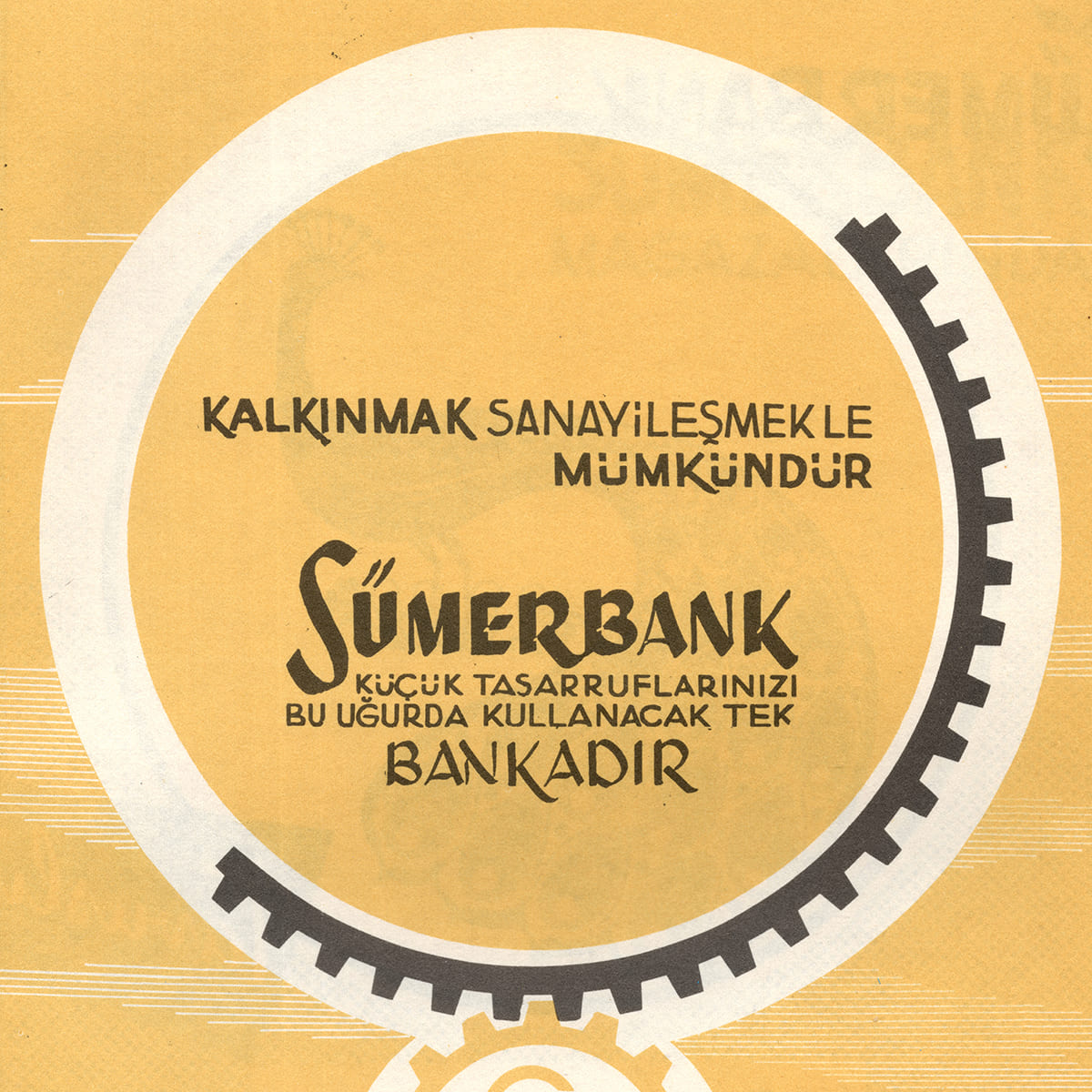 Sümerbank Banka Reklamı, Sümerbank, Sayı: 41, 1964