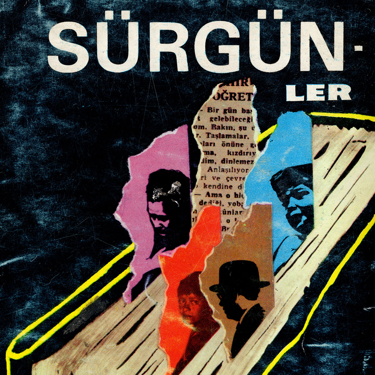 Sürgünler, Ararat Yayınevi, Kitap Kapağı, Sadi Kapısız, 1970