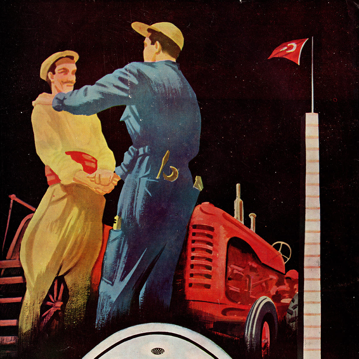 T.C. Tarım Vekaleti Ziraî Donatım Kurumu Reklamı, İktisadi Yürüyüş, Sayı: 305, Atıf Tuna, 1953