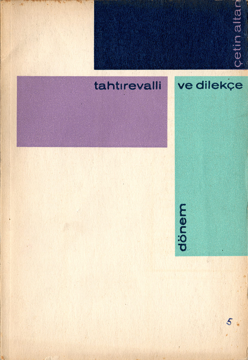 Tahtırevalli ve Dilekçe, Dönem Yayınları, Kitap Kapağı