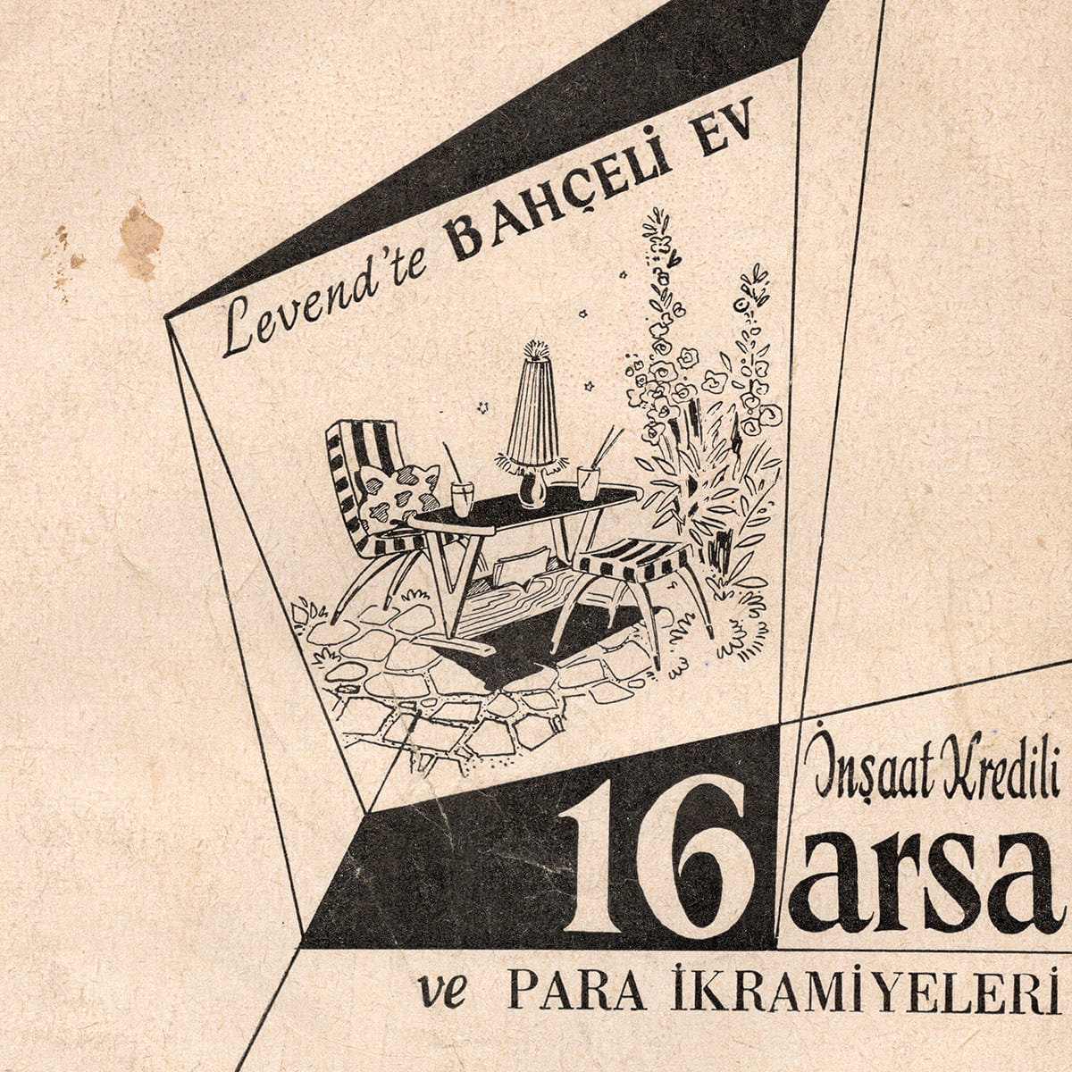 Türkiye Emlâk Kredi Bankası Reklamı, Devlet Tiyatrosu, Sayı: 24, İ.K., 1955