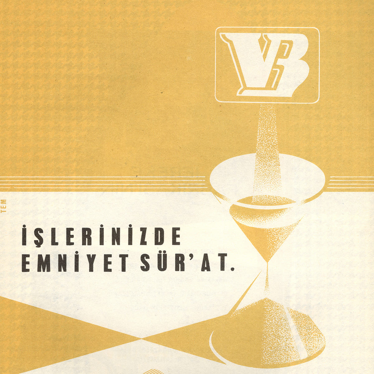 Türkiye Vakıflar Bankası Reklamı, Sümerbank, Sayı: 41, Tem Reklam, 1964