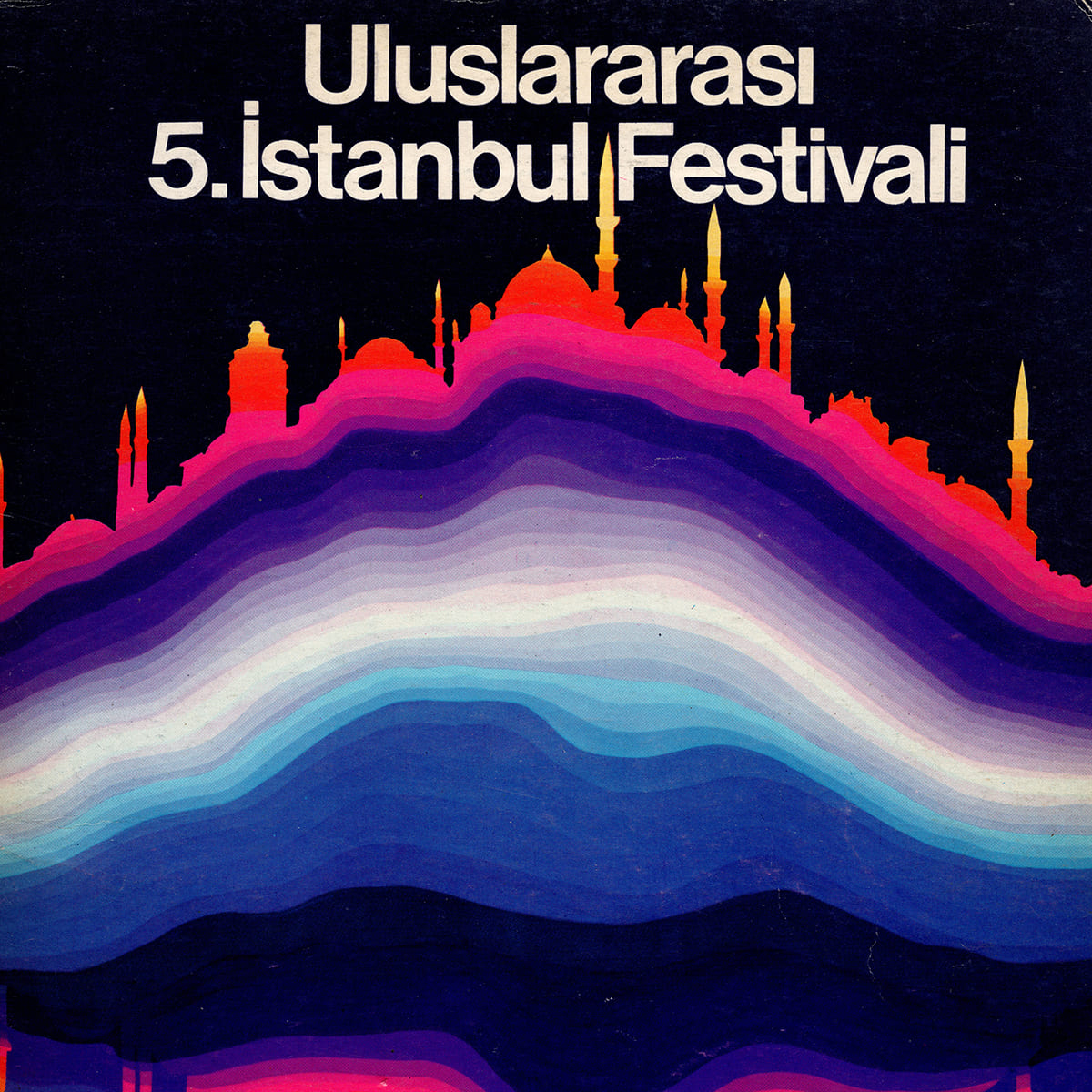 Uluslararası 5. İstanbul Festivali Afişi, Motif Reklamcılık, 1977