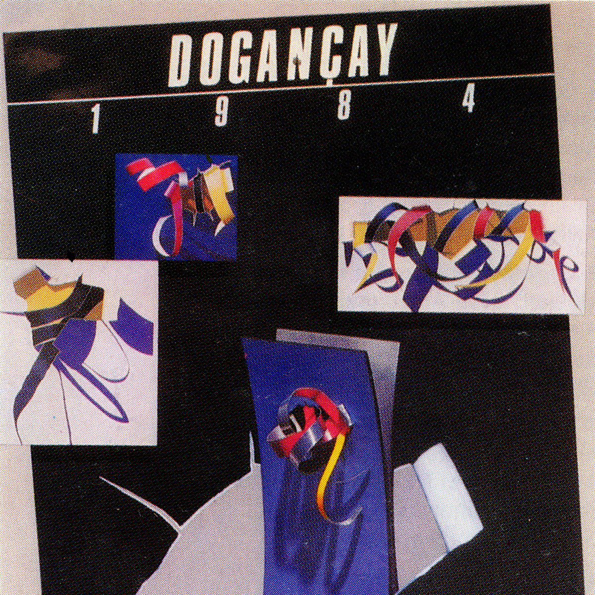 Vakko Sanat Galerileri Doğançay Sergisi Afişi, Bülent Erkmen, 1984