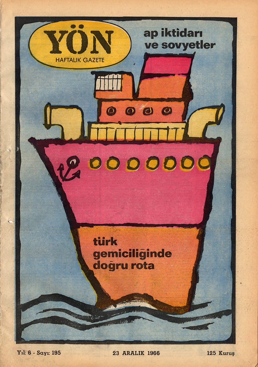 Yön, Sayı: 195, Dergi Kapağı