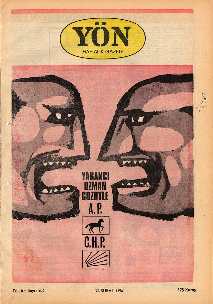 Yön, Sayı: 204, Dergi Kapağı